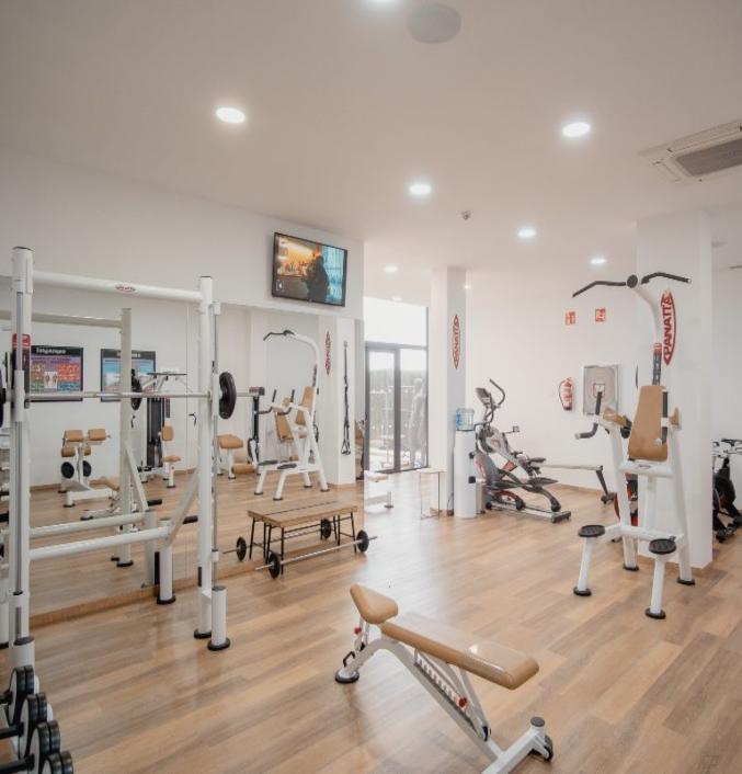 The Panatta gym at Hotel Cap Negret